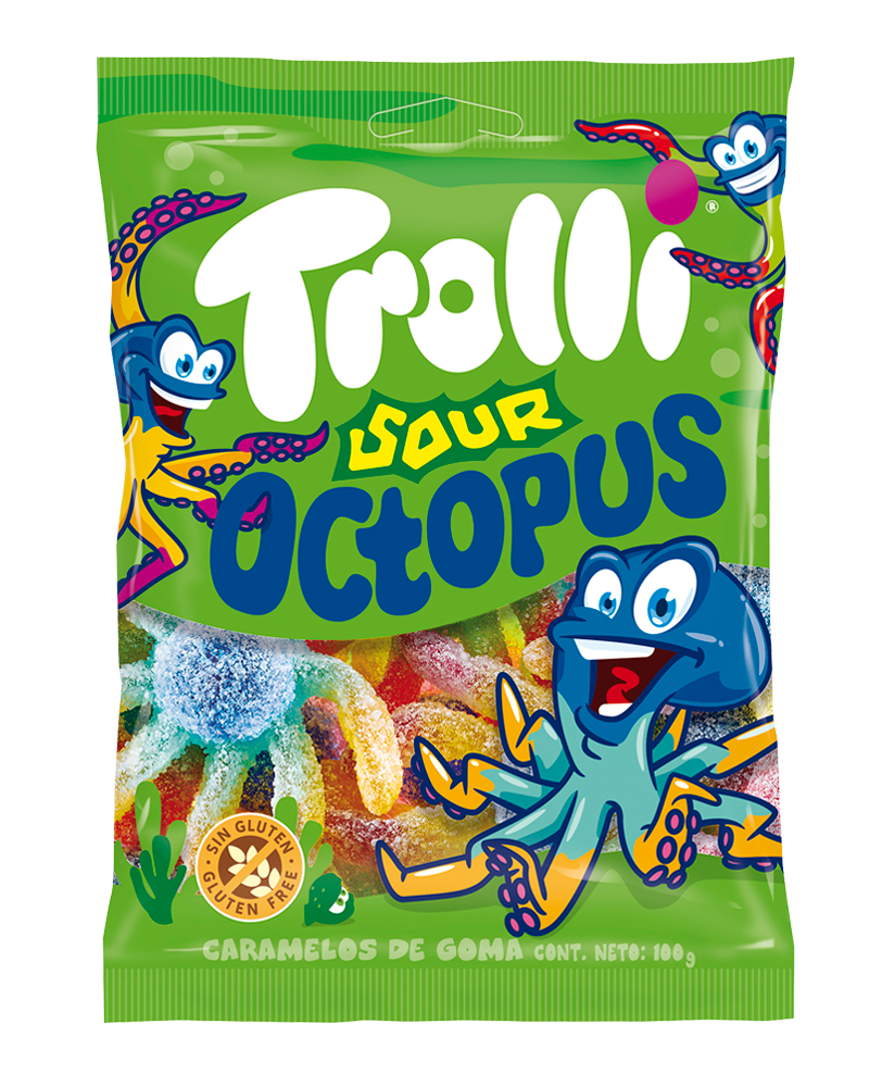 trolli gummy octopus